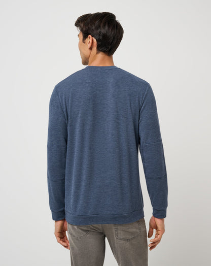 Cloud Sweater Heather Navy | Travis Mathew Top Pick