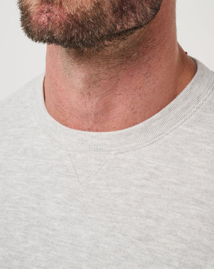 Cloud Sweater Heather Grey | Travis Mathew Classic