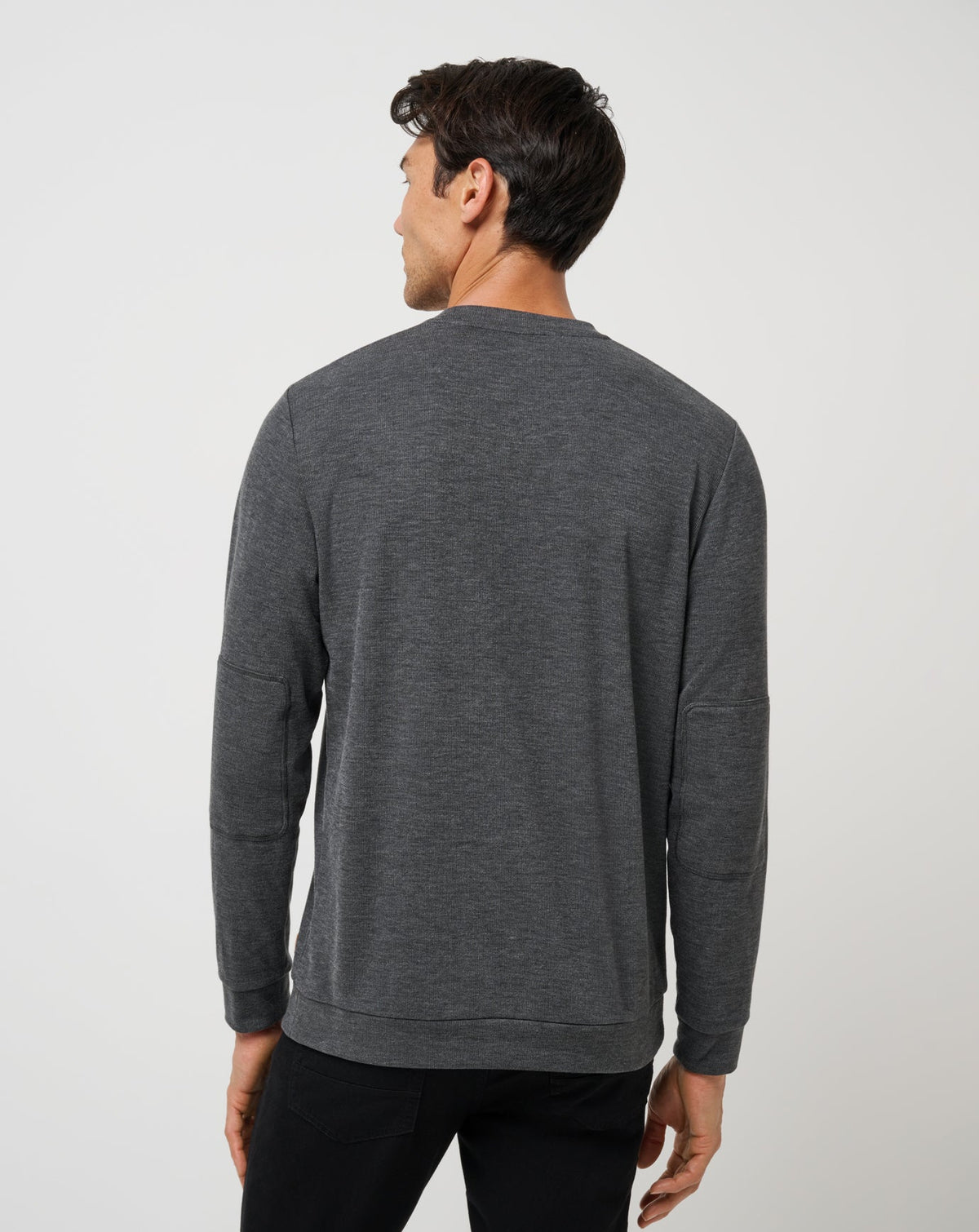 Cloud Sweater Heather Black | Travis Mathew Signature