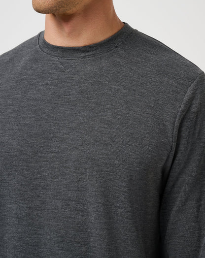 Cloud Sweater Heather Black | Travis Mathew Signature