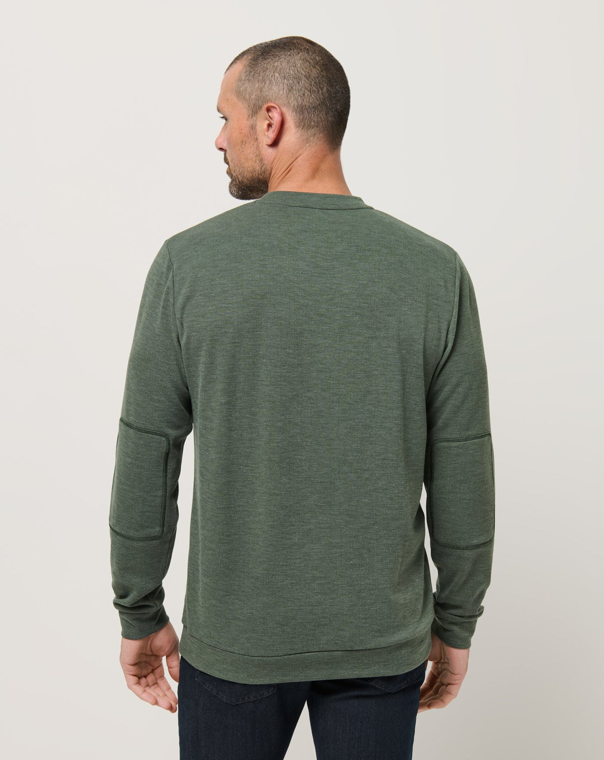 Cloud Sweater Heather Dark Olive | Travis Mathew Signature