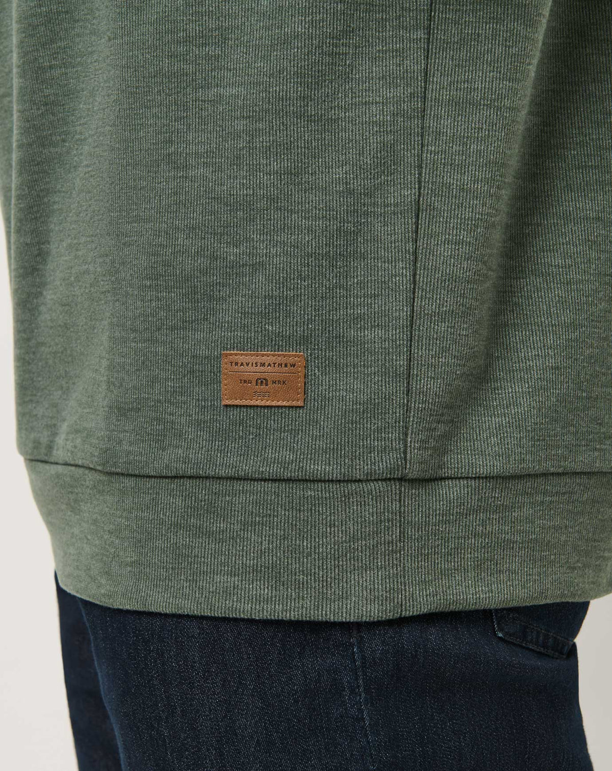 Cloud Sweater Heather Dark Olive | Travis Mathew Signature
