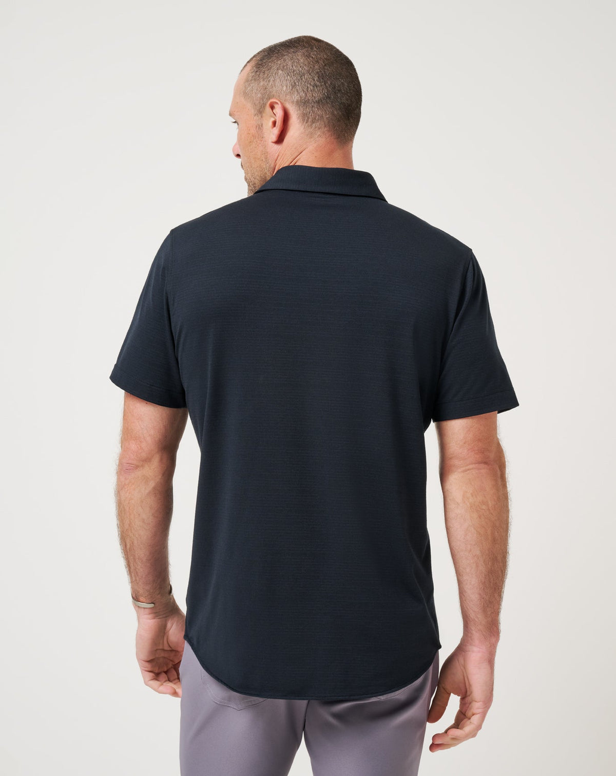 The Heater Button-Up Black | Travis Mathew Smart Buy