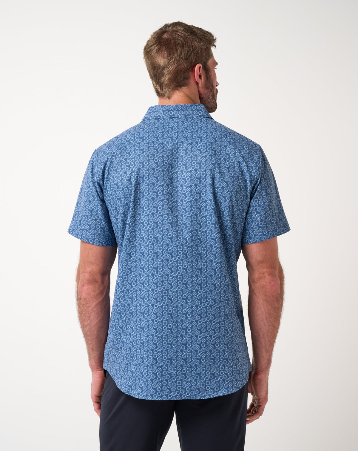 Techwoven Sunlight Button-Up Bering Sea | Travis Mathew Everyday
