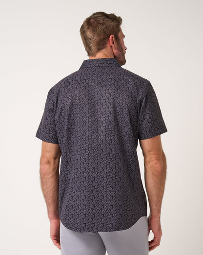Techwoven Sunlight Button-Up Black | Travis Mathew Value