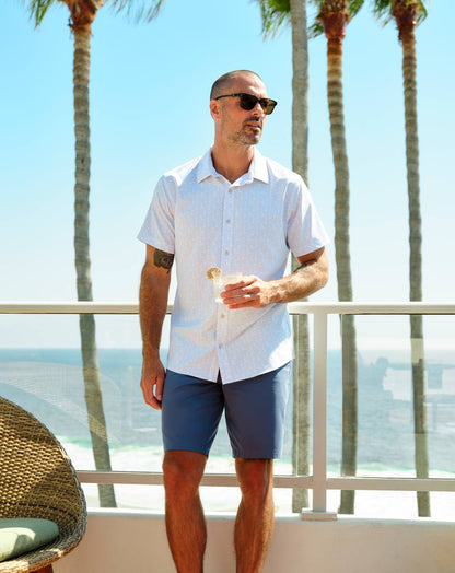 Techwoven Sunlight Button-Up White | Travis Mathew Quality