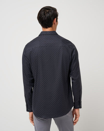 Techwoven Tidbits Button-Up Black | Travis Mathew Special Offer