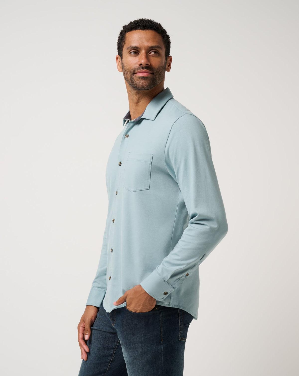 Comfortknit TM Social Club Button-Up Arona | Travis Mathew Best Seller