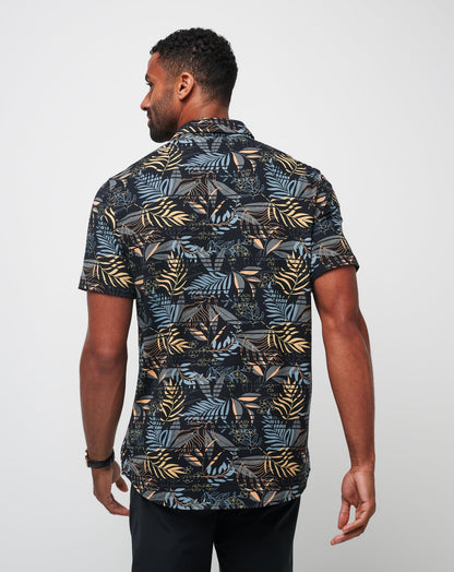 Knit Hanabata Days Button-Up Black | Travis Mathew Trending