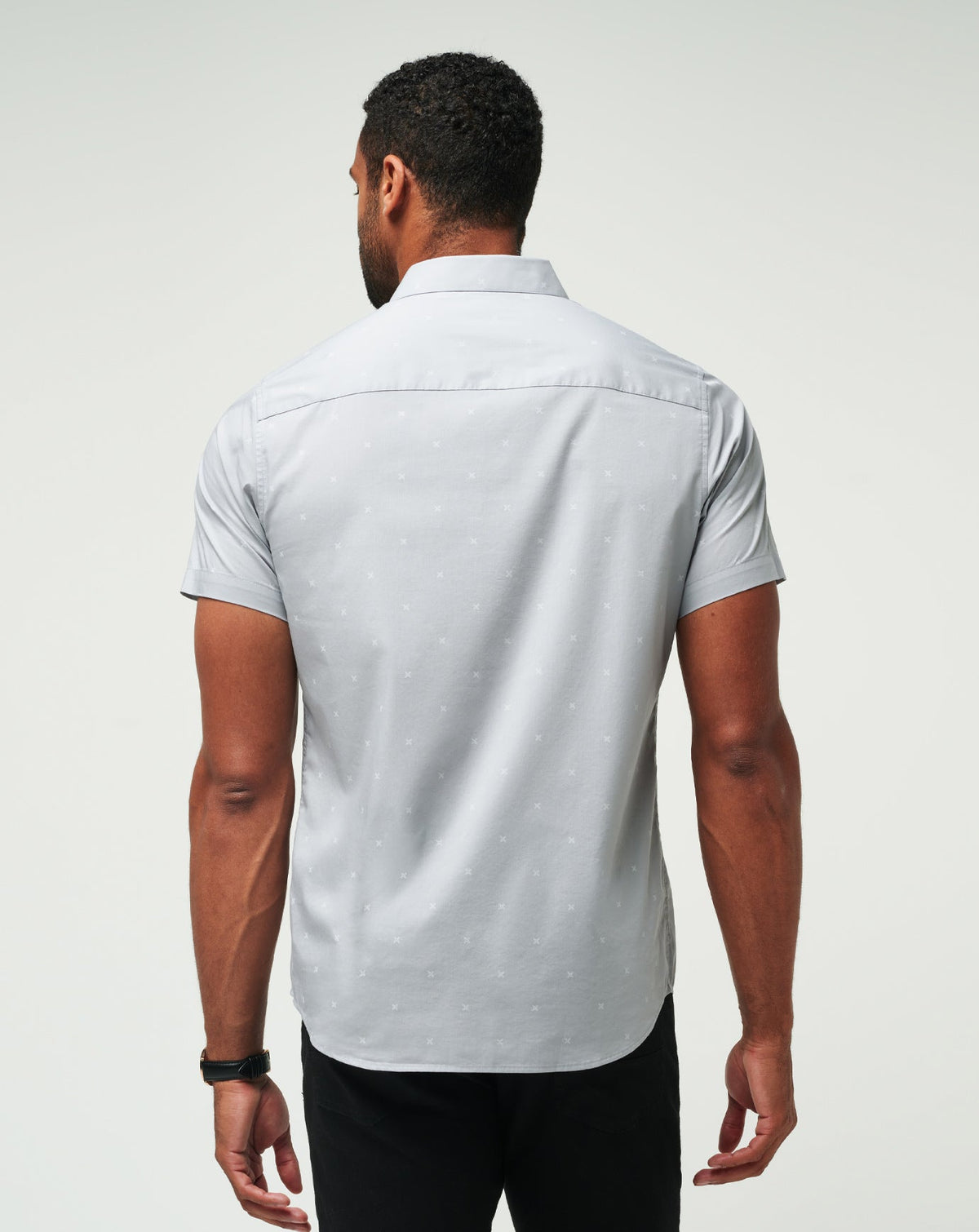 Across The Pond Button-Up Heather Sleet | Travis Mathew Sale