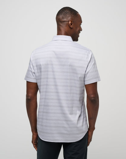 On The Table Button-Up Micro Chip | Travis Mathew Essential