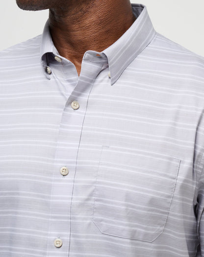 On The Table Button-Up Micro Chip | Travis Mathew Essential