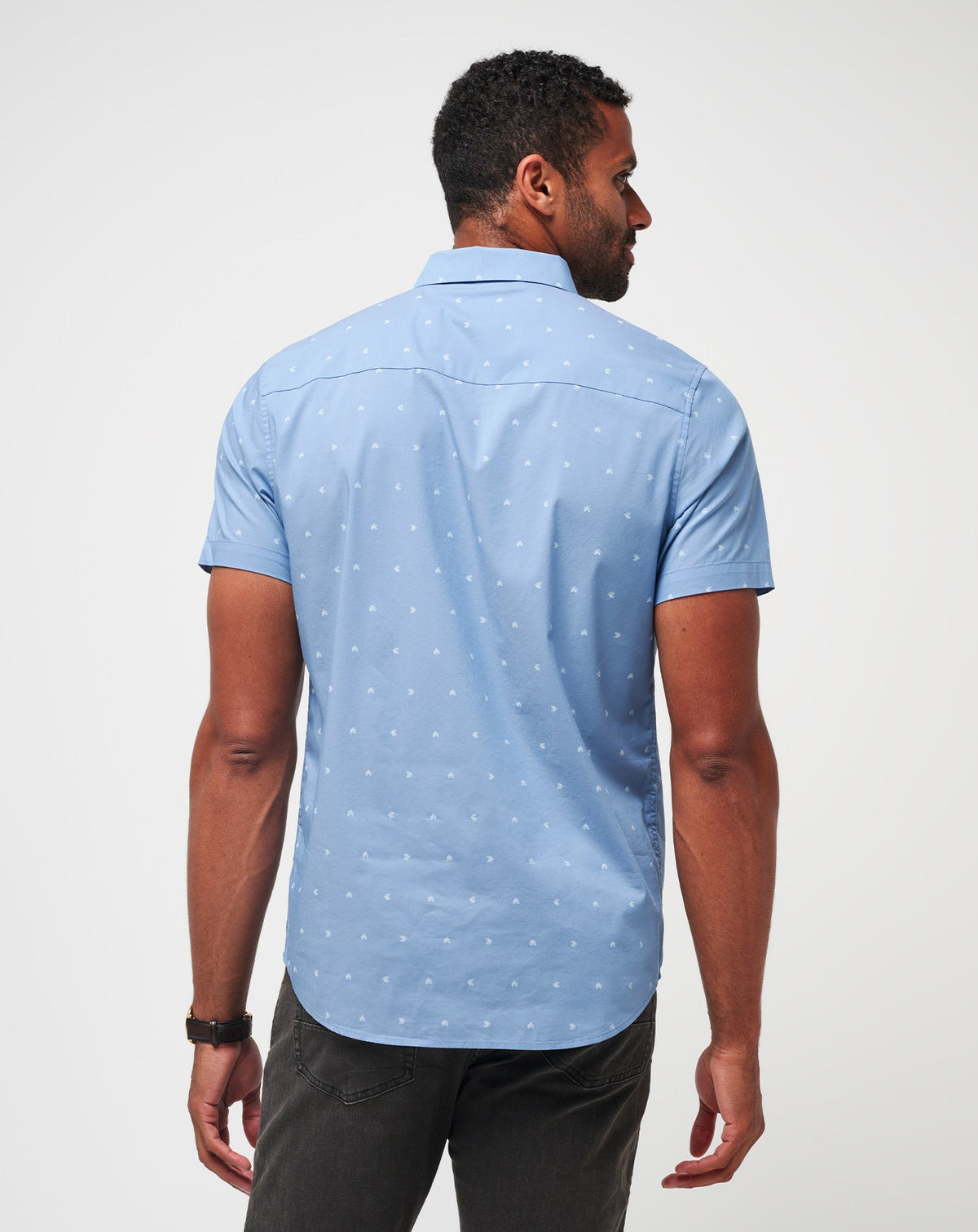 Wind It In Button-Up Heather Quiet Harbor | Travis Mathew Customer Favorite
