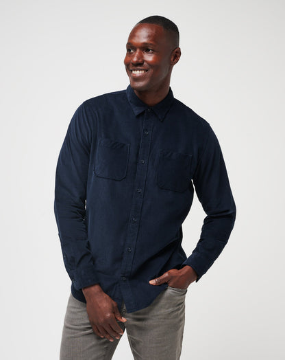 Barrel Of Laughs Button-Up Total Eclipse | Travis Mathew Latest
