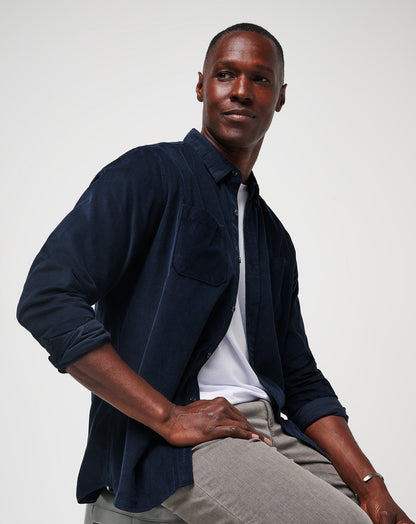 Barrel Of Laughs Button-Up Total Eclipse | Travis Mathew Latest