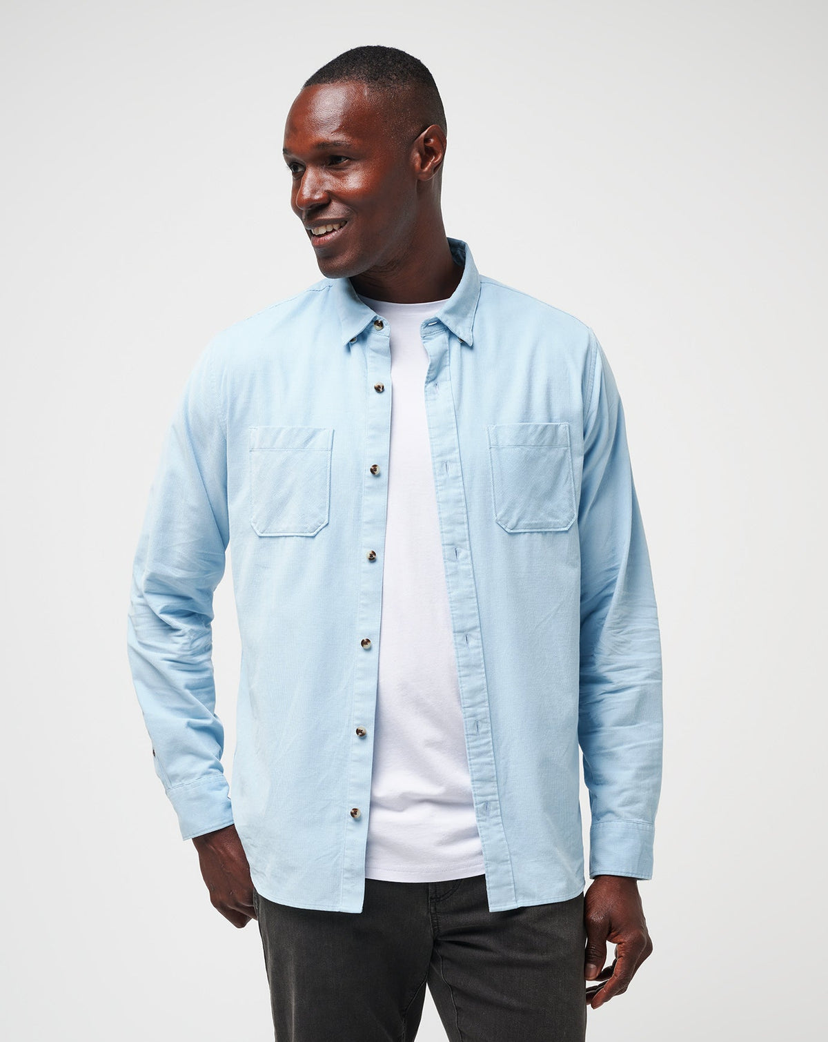 Barrel Of Laughs Button-Up Dream Blue | Travis Mathew New