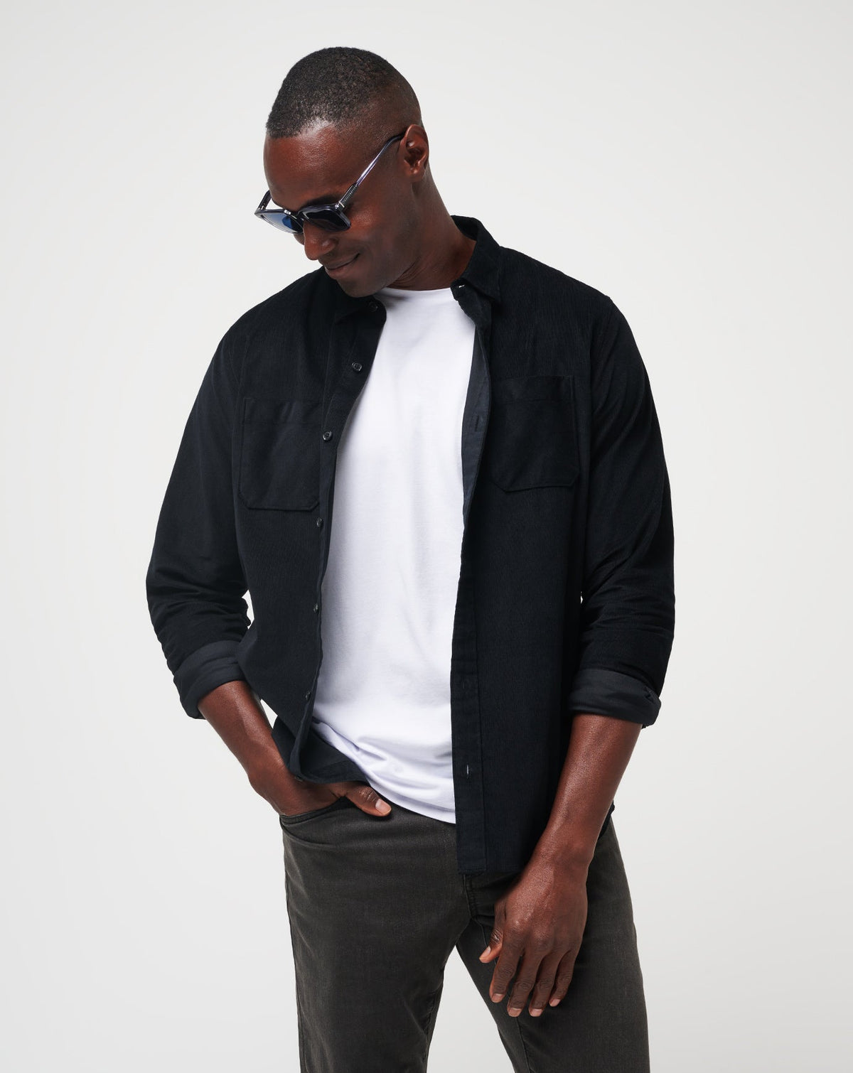 Barrel Of Laughs Button-Up Black | Travis Mathew Exclusive