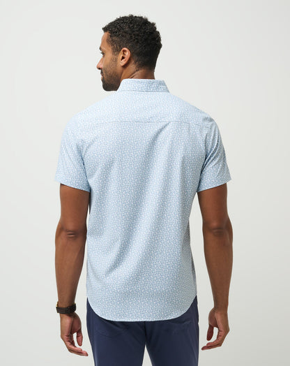Techwoven Country Mile Button-Up White | Travis Mathew Exclusive