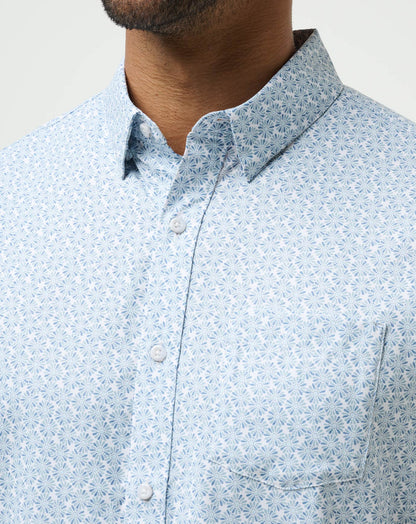 Techwoven Country Mile Button-Up White | Travis Mathew Exclusive