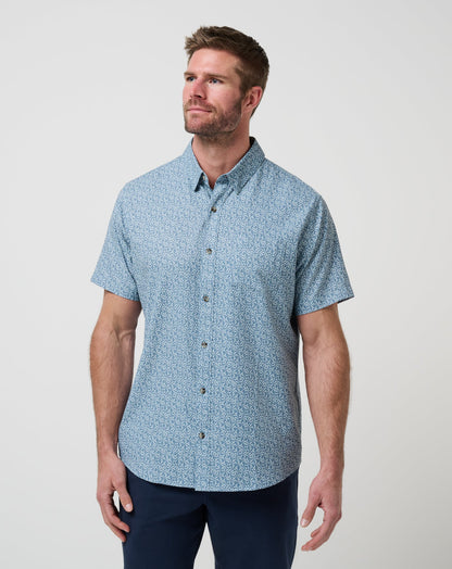Techwoven Country Mile Button-Up Arona | Travis Mathew Trusted