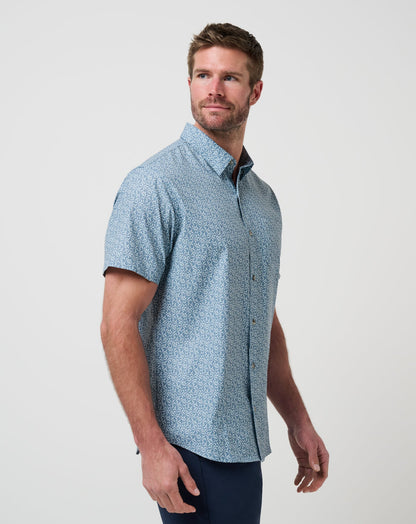 Techwoven Country Mile Button-Up Arona | Travis Mathew Trusted