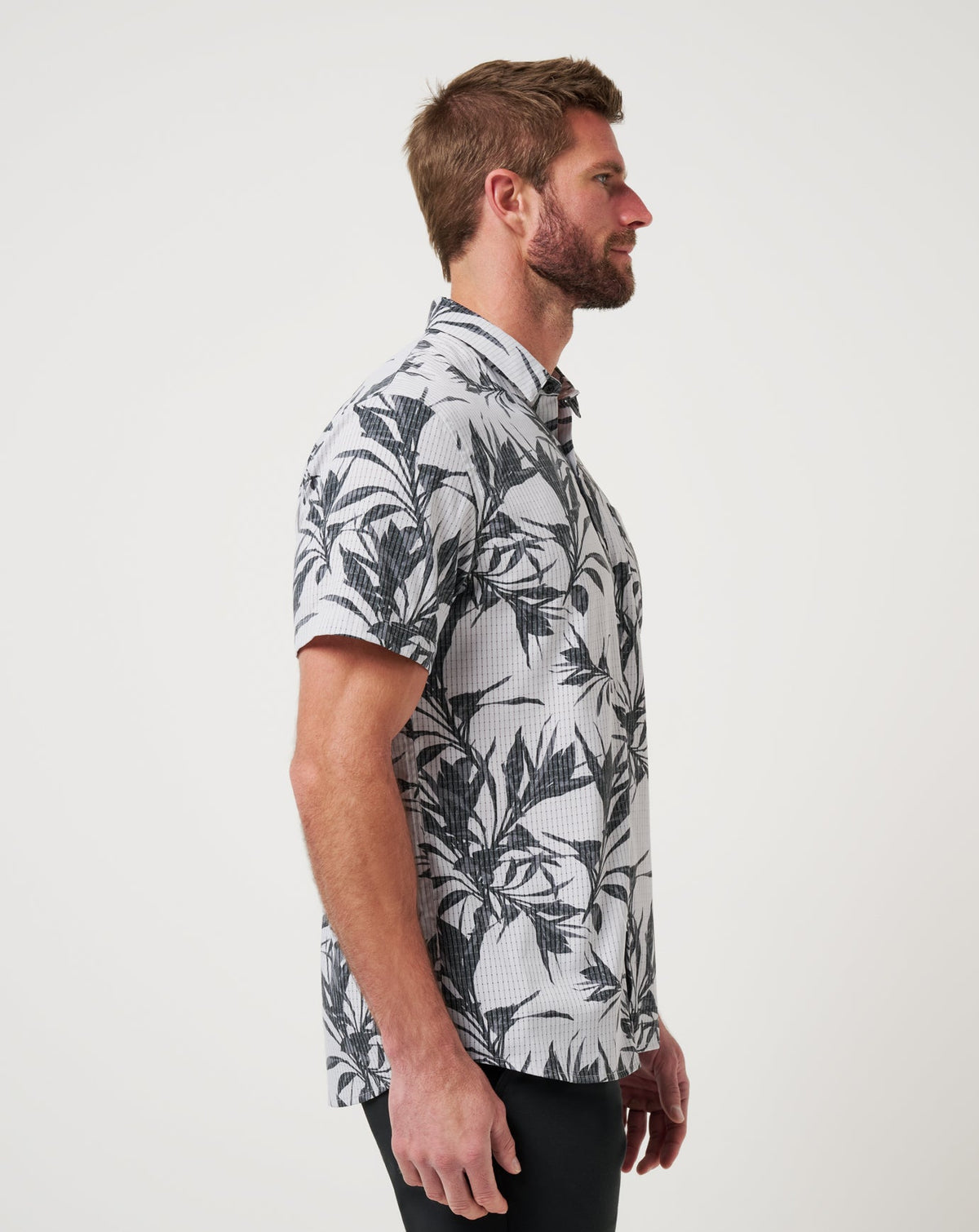 Light Map Button-Up Micro Chip | Travis Mathew Best Price