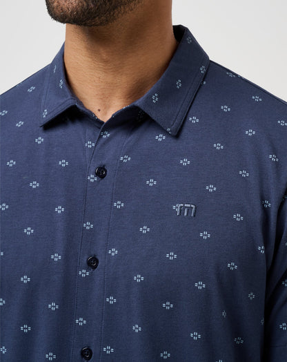 Shore Of It Button-Up Total Eclipse | Travis Mathew Best Seller