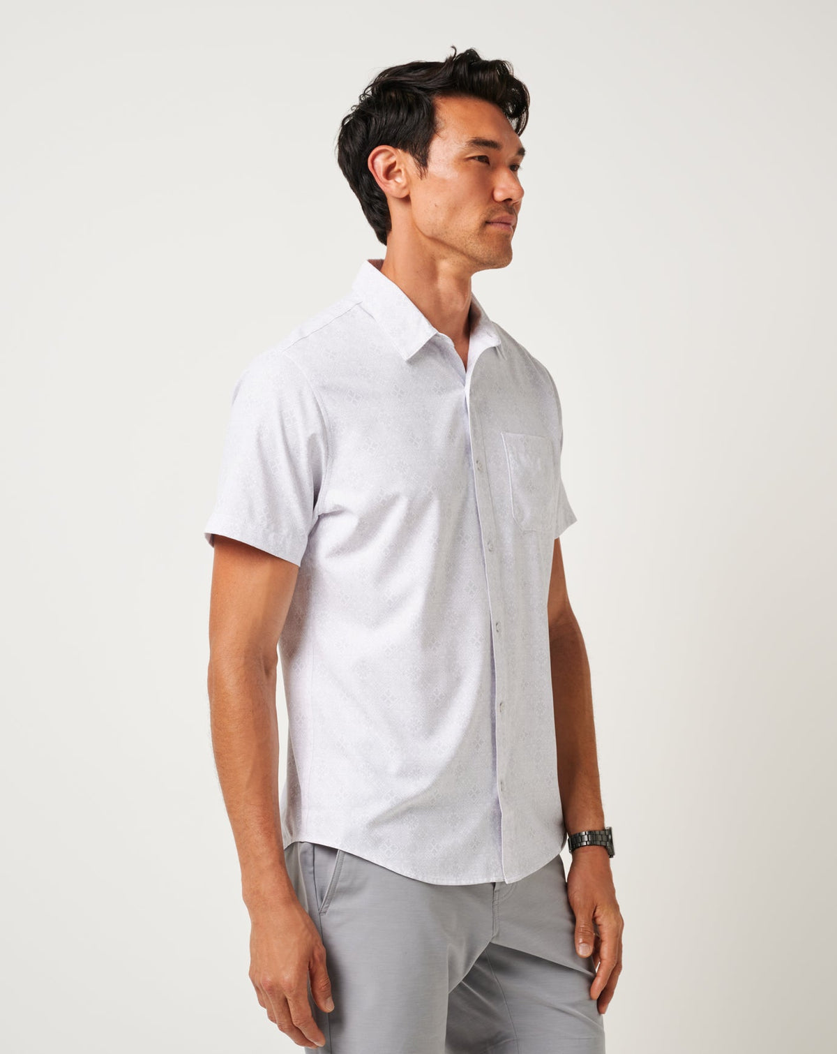 Techwoven Acropolis Button-Up White | Travis Mathew Best Seller