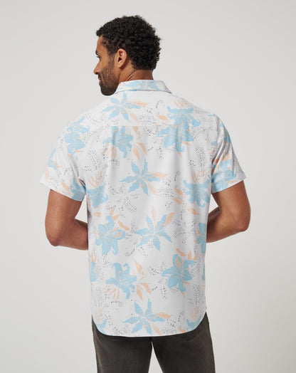 Techwoven Board Battle Button-Up White | Travis Mathew Trusted