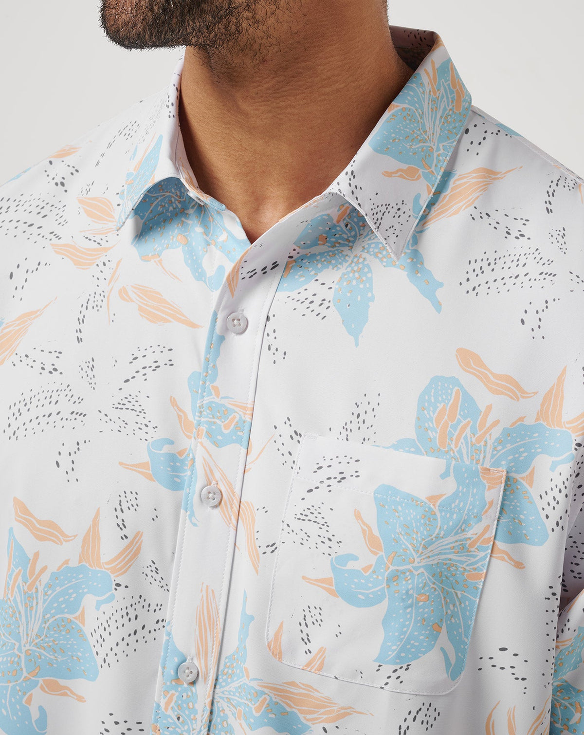 Techwoven Board Battle Button-Up White | Travis Mathew Trusted