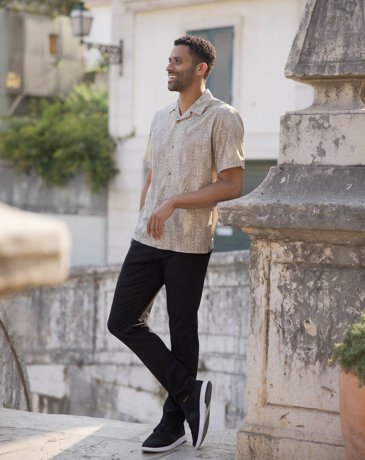 Desert Sun Button-Up Italian Sand | Travis Mathew Discount