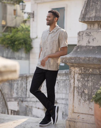 Desert Sun Button-Up Italian Sand | Travis Mathew Discount