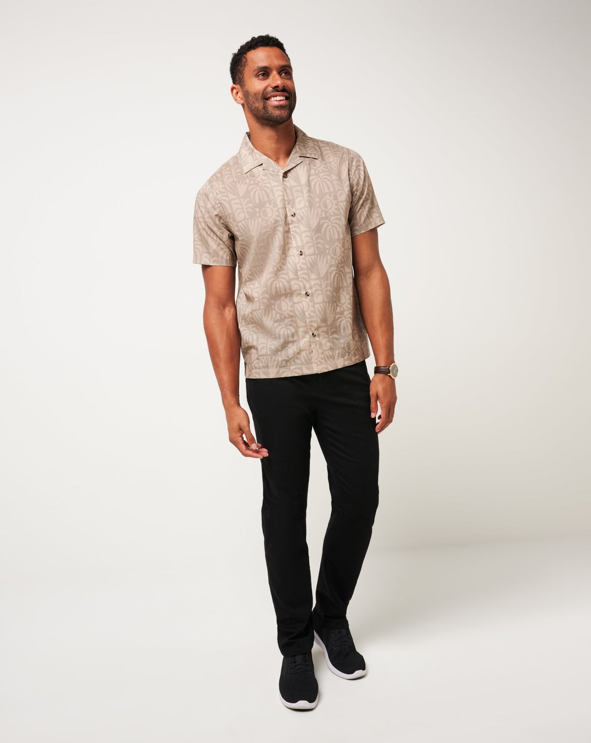 Desert Sun Button-Up Italian Sand | Travis Mathew Discount