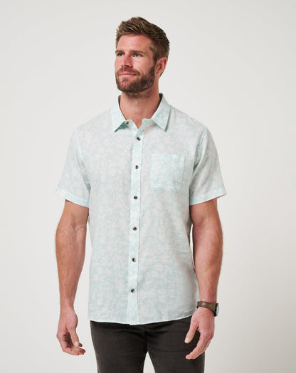 Double Room Button-Up Eggshell Blue | Travis Mathew Latest