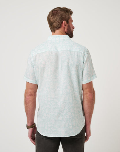 Double Room Button-Up Eggshell Blue | Travis Mathew Latest