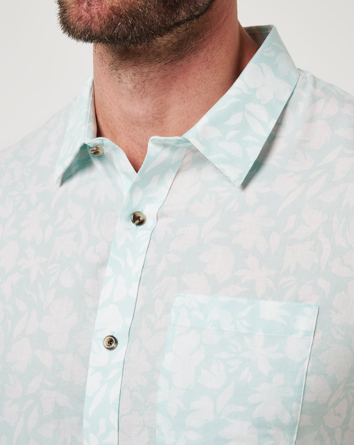 Double Room Button-Up Eggshell Blue | Travis Mathew Latest