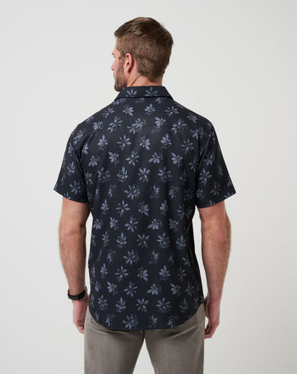 Techwoven Seamate Button-Up Black | Travis Mathew Discount