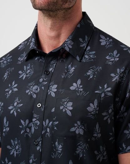 Techwoven Seamate Button-Up Black | Travis Mathew Discount