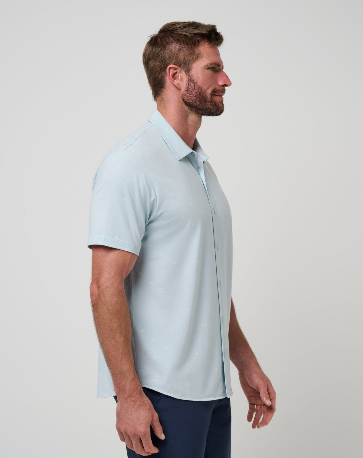 Shore Of It Button-Up Azzurro | Travis Mathew Signature