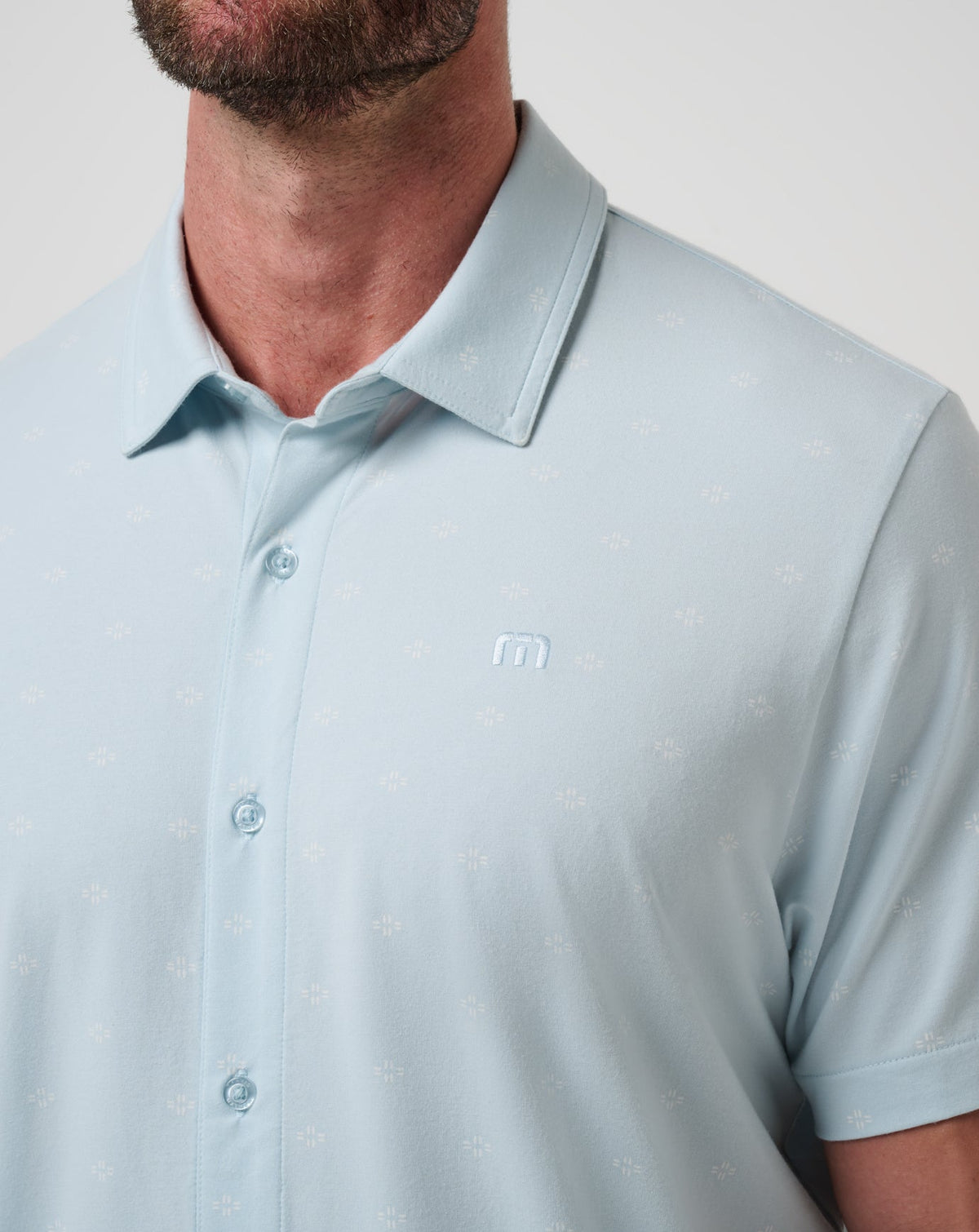 Shore Of It Button-Up Azzurro | Travis Mathew Signature
