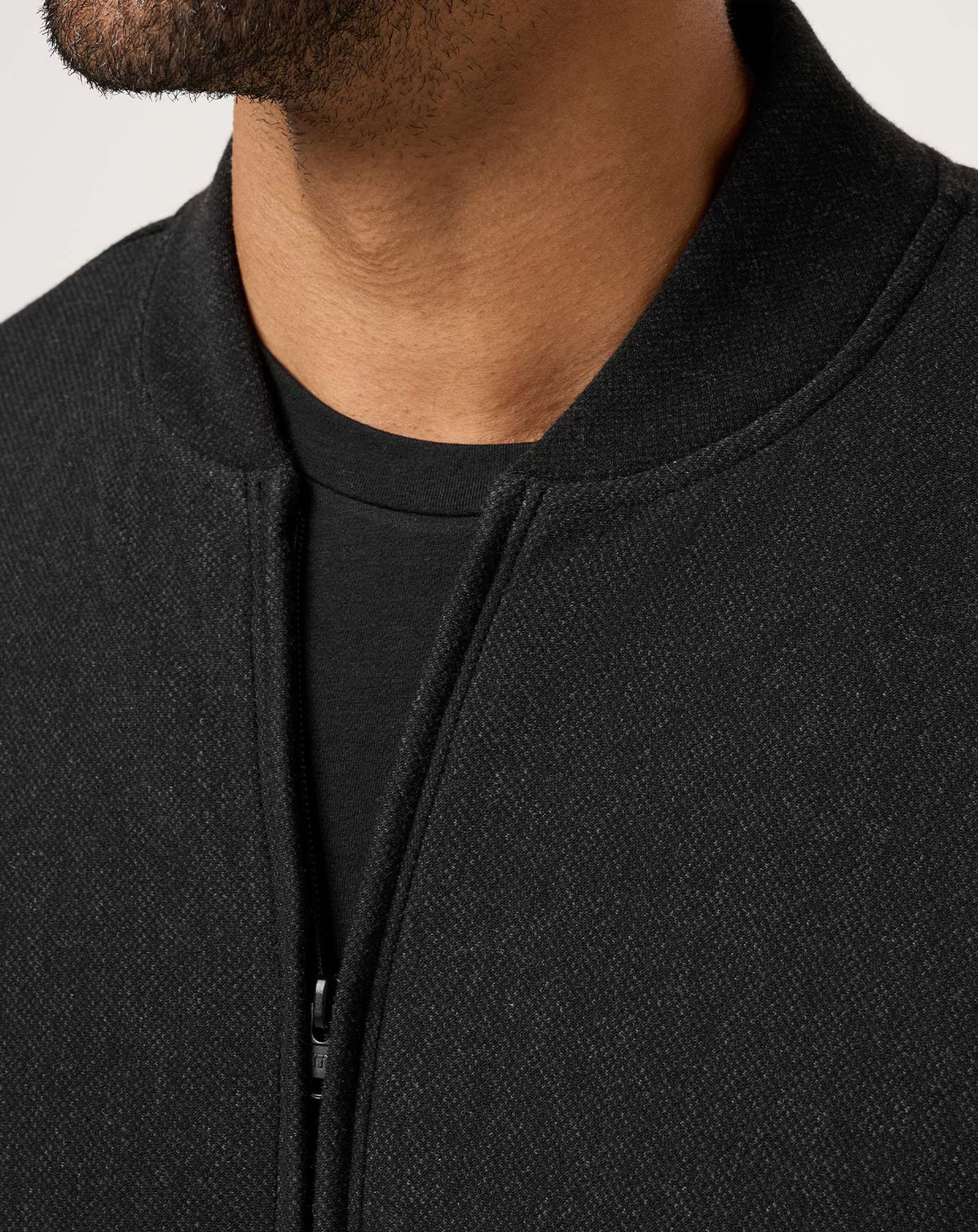 TM Social Club Bomber Heather Black | Travis Mathew Recommended