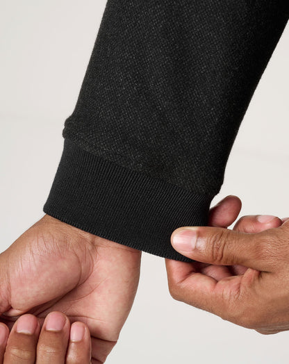 TM Social Club Bomber Heather Black | Travis Mathew Recommended