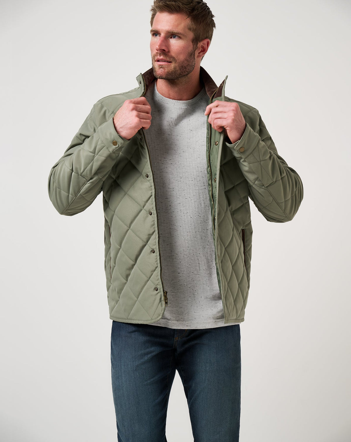 Highlander Jacket Dark Olive | Travis Mathew Hot Sale