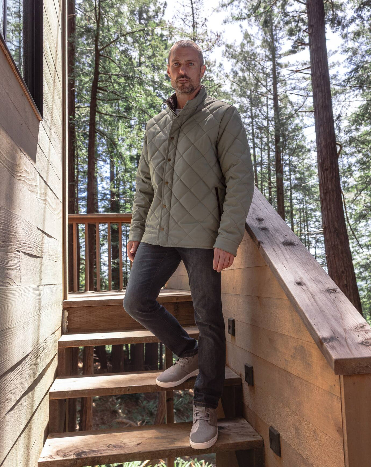 Highlander Jacket Dark Olive | Travis Mathew Hot Sale