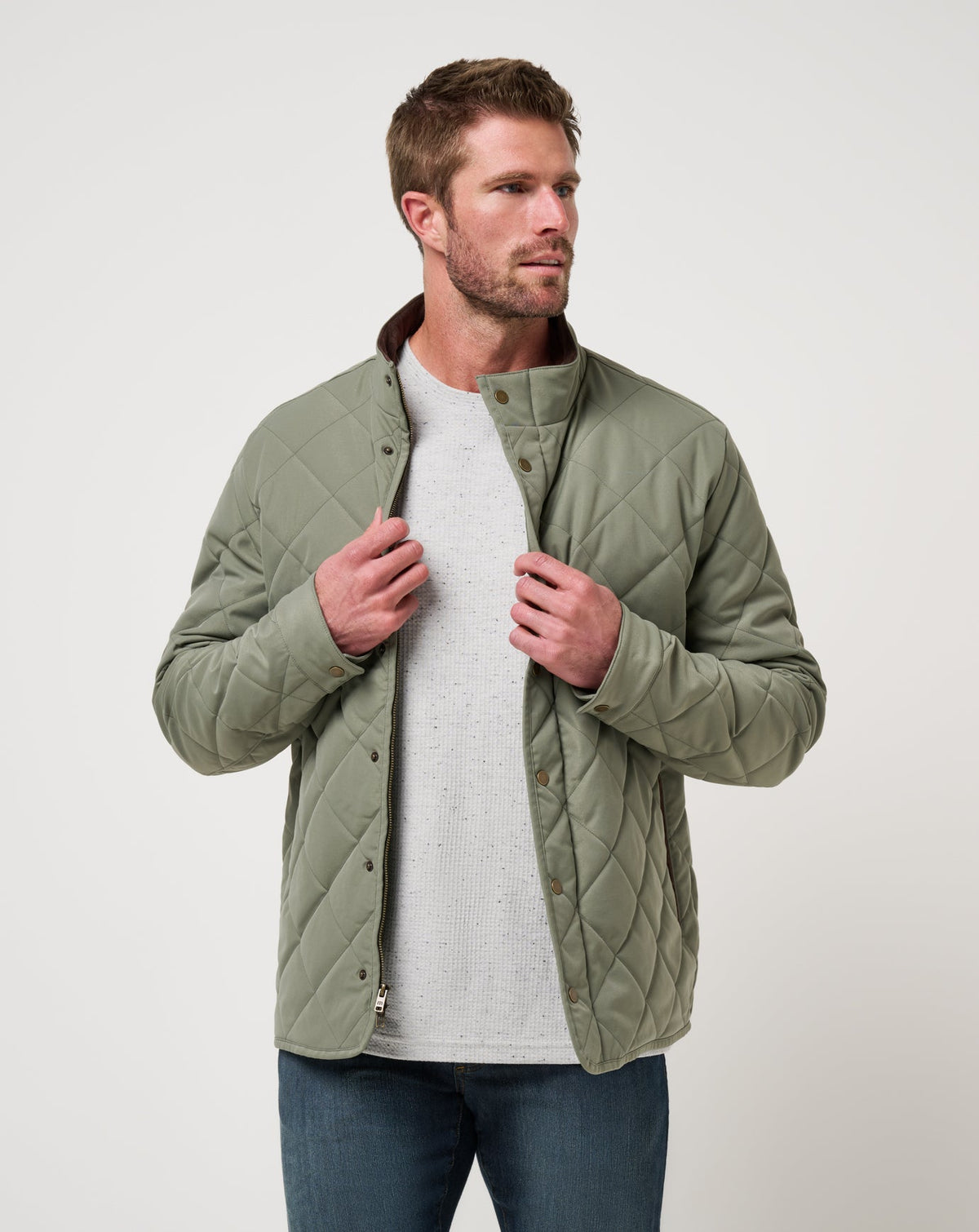 Highlander Jacket Dark Olive | Travis Mathew Hot Sale