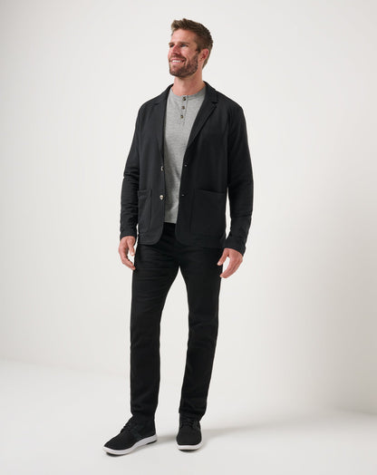 Stretchknit Blazer Black | Travis Mathew Best Seller
