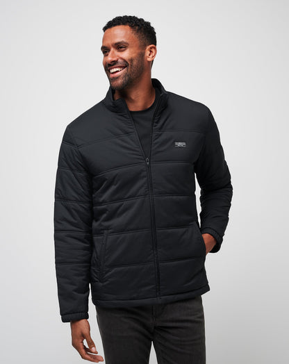 Palisades Puffer Jacket Black | Travis Mathew Trusted