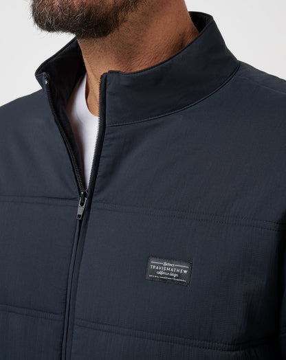 Palisades Puffer Jacket Black | Travis Mathew Trusted