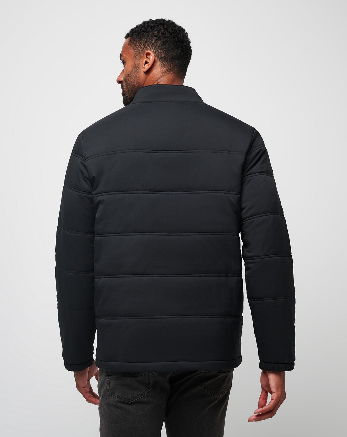 Palisades Puffer Jacket Black | Travis Mathew Trusted