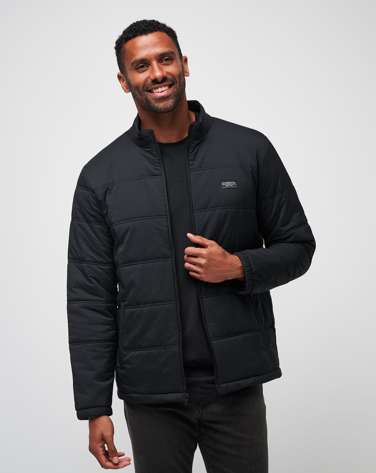 Palisades Puffer Jacket Black | Travis Mathew Trusted